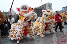 leeuwendans Chinees nieuwjaar Rotterdam 2007